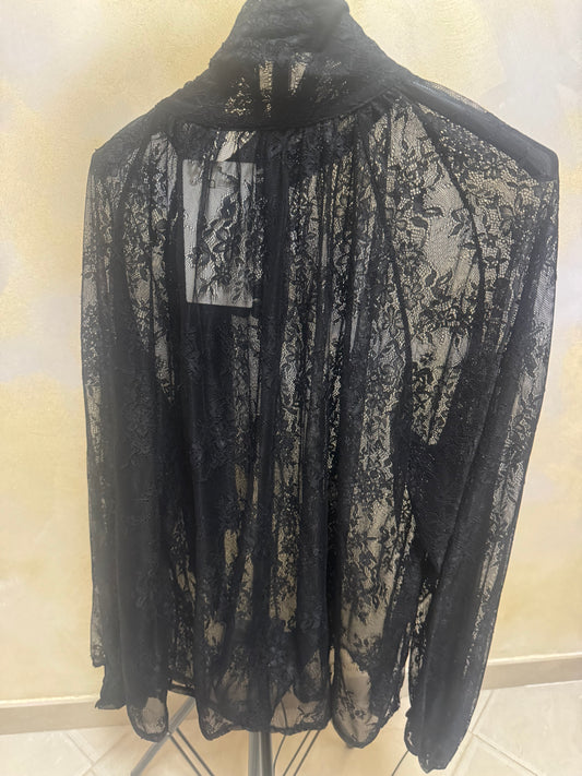 Blusa in pizzo