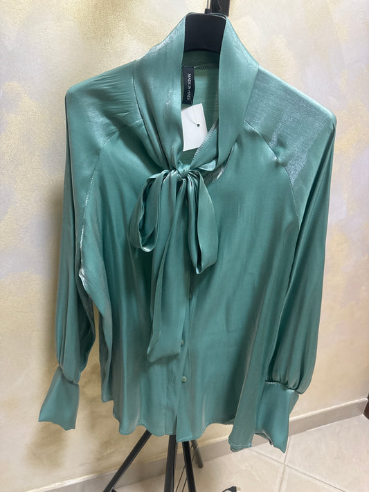 Camicia con fiocco